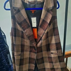 NWT LANE COLLECTION BY LANE BRYANT VEST